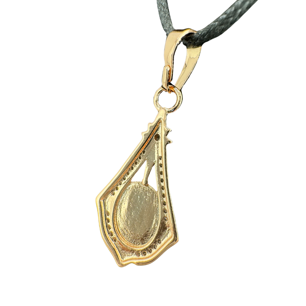 Saint Matrona Pendant Plated in Rose Gold