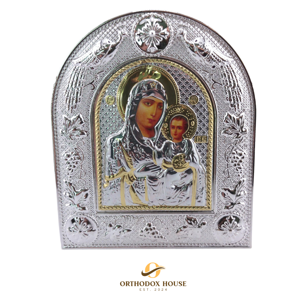 Alloy Icon of Theotokos of Jerusalem