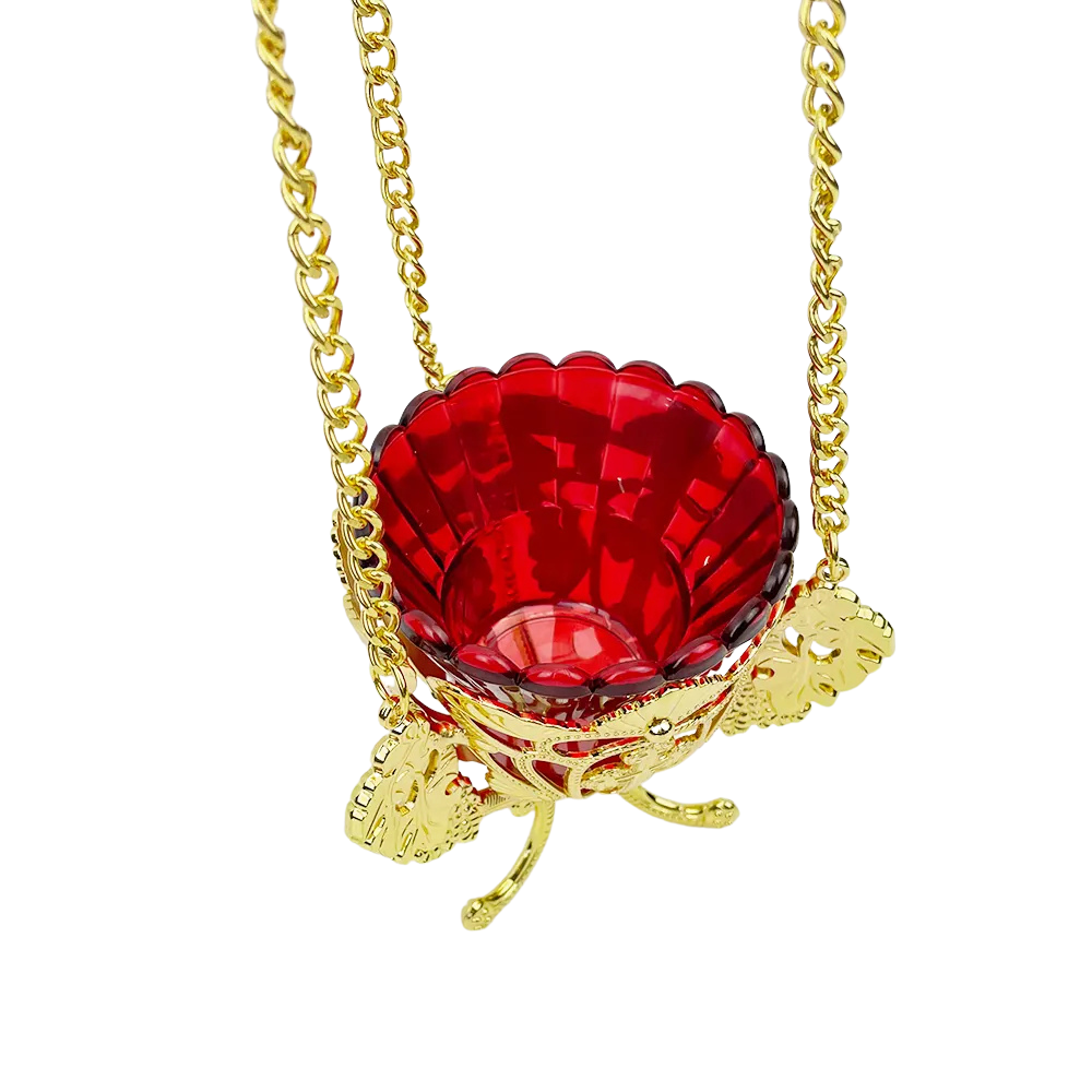 Hanging Oil Lamp with Cup