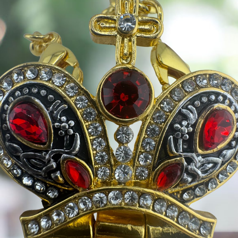Orthodox Pectoral Cross with Jesus Icon